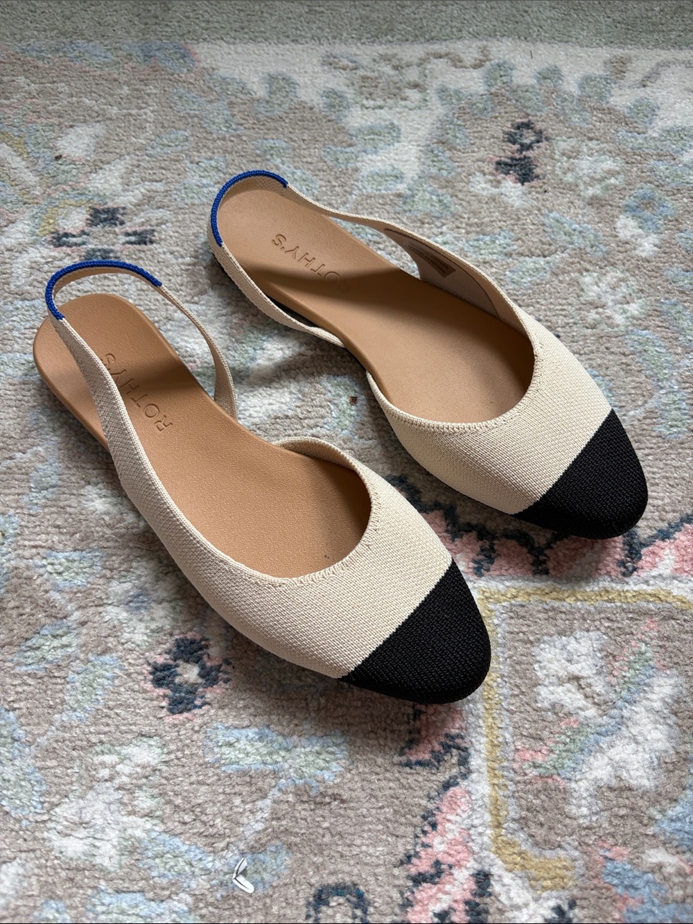 Last chance! Rothy’s • Two-tone Slingbacks (Size 6.5)